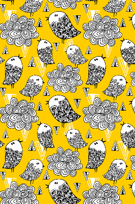 Rolgordijn voor het raam Vogels