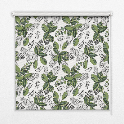 Rolgordijn verduisterend Planten