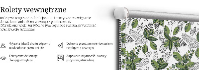 Rolgordijn verduisterend Planten