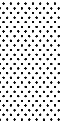 Rolgordijn voor het raam Zwarte stippen