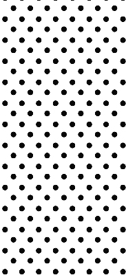 Rolgordijn voor het raam Zwarte stippen