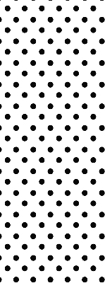 Rolgordijn voor het raam Zwarte stippen