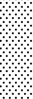 Rolgordijn voor het raam Zwarte stippen