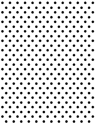 Rolgordijn voor het raam Zwarte stippen