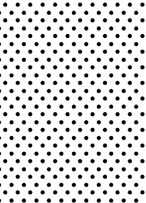 Rolgordijn voor het raam Zwarte stippen