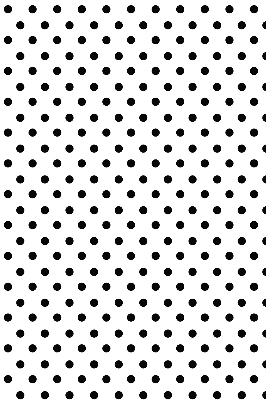 Rolgordijn voor het raam Zwarte stippen