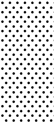 Rolgordijn voor het raam Zwarte stippen