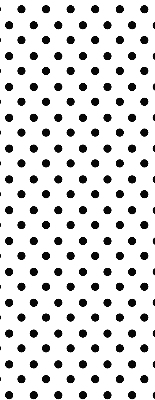 Rolgordijn voor het raam Zwarte stippen