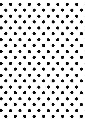 Rolgordijn voor het raam Zwarte stippen