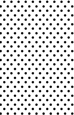 Rolgordijn voor het raam Zwarte stippen