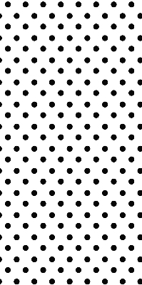 Rolgordijn voor het raam Zwarte stippen