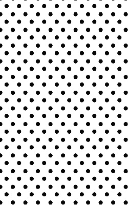 Rolgordijn voor het raam Zwarte stippen