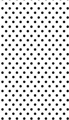 Rolgordijn voor het raam Zwarte stippen