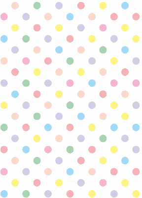 Rolgordijn voor het raam Kleurrijke stippen