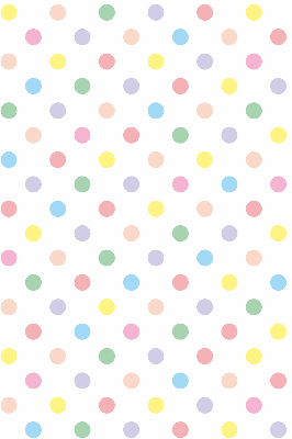 Rolgordijn voor het raam Kleurrijke stippen