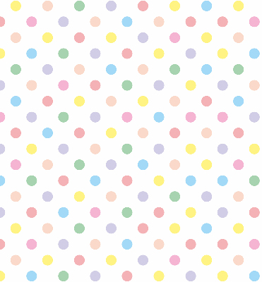 Rolgordijn voor het raam Kleurrijke stippen