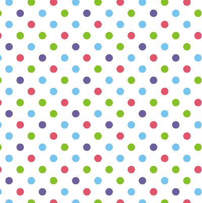 Rolgordijn verduisterend Kleurrijke stippen