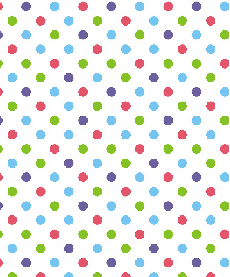 Rolgordijn verduisterend Kleurrijke stippen