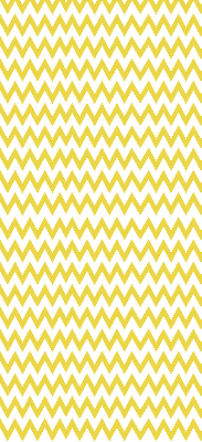 Rolgordijn verduisterend Gele zigzags