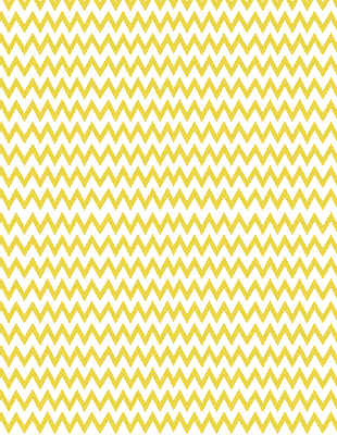 Rolgordijn verduisterend Gele zigzags