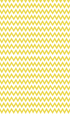 Rolgordijn verduisterend Gele zigzags