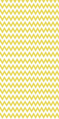 Rolgordijn verduisterend Gele zigzags