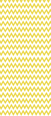 Rolgordijn verduisterend Gele zigzags