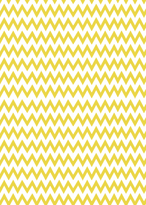 Rolgordijn verduisterend Gele zigzags