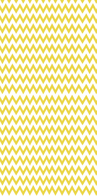 Rolgordijn verduisterend Gele zigzags