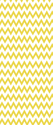 Rolgordijn verduisterend Gele zigzags