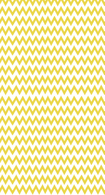 Rolgordijn verduisterend Gele zigzags