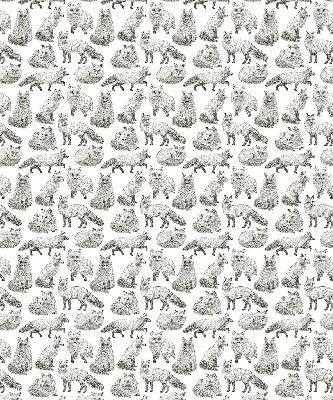 Rolgordijn voor het raam Grijze vossen