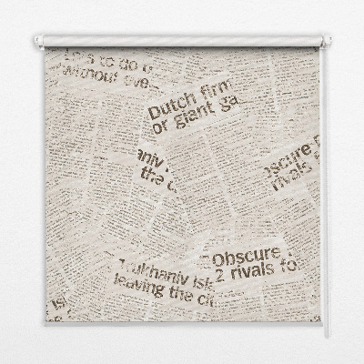 Rolgordijn verduisterend Kranten