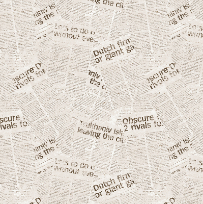 Rolgordijn verduisterend Kranten