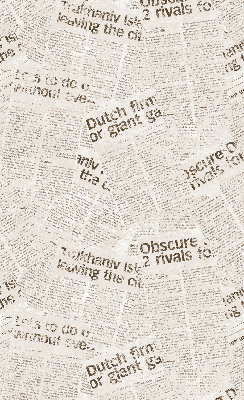 Rolgordijn verduisterend Kranten