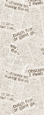 Rolgordijn verduisterend Kranten