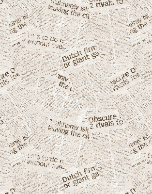 Rolgordijn verduisterend Kranten