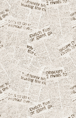 Rolgordijn verduisterend Kranten