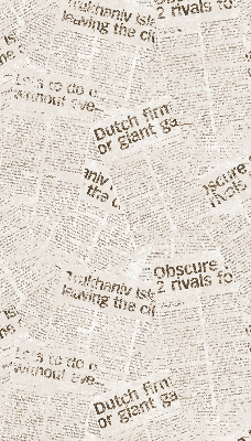 Rolgordijn verduisterend Kranten