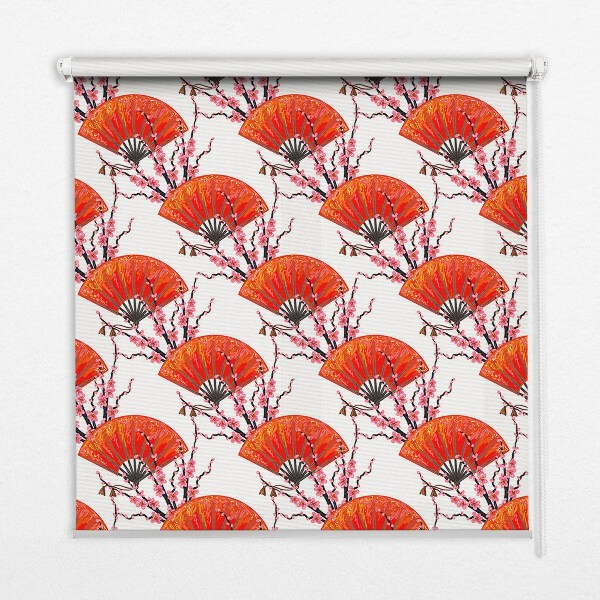 Rolgordijn verduisterend Rode fans