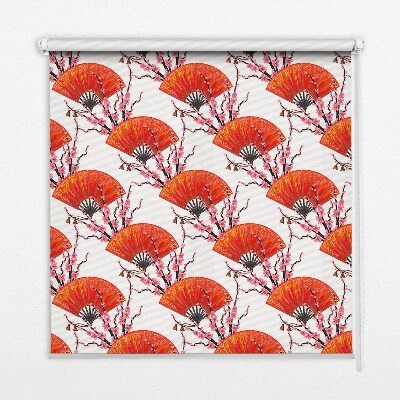 Rolgordijn verduisterend Rode fans