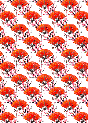 Rolgordijn verduisterend Rode fans