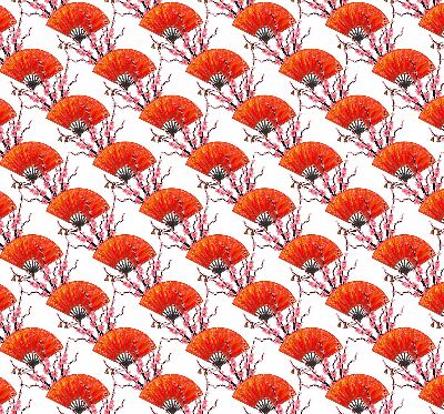 Rolgordijn verduisterend Rode fans