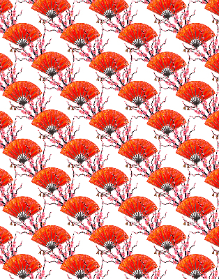 Rolgordijn verduisterend Rode fans