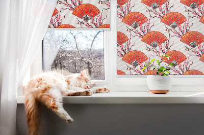 Rolgordijn verduisterend Rode fans