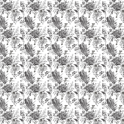 Rolgordijn verduisterend Getekende natuur