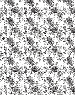 Rolgordijn verduisterend Getekende natuur