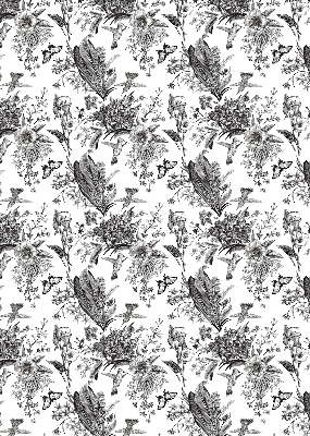 Rolgordijn verduisterend Getekende natuur