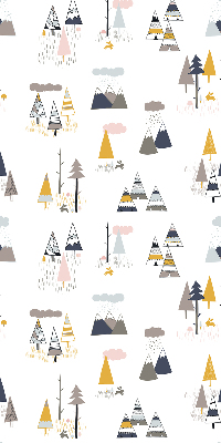 Rolgordijn voor het raam Seizoenen