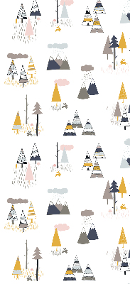 Rolgordijn voor het raam Seizoenen